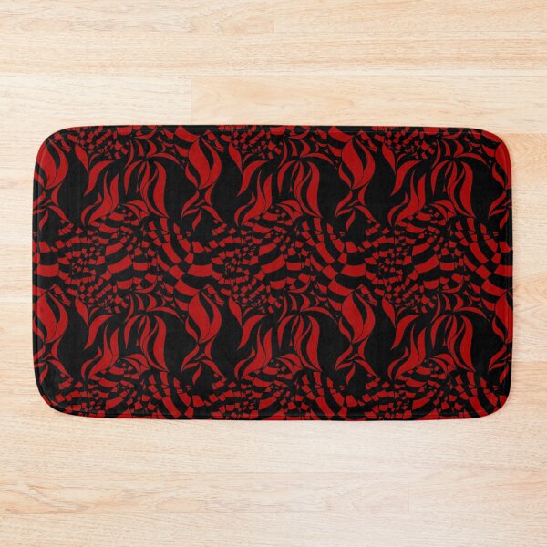 Item preview, Psychedelic Black and Red pattern designed and sold by LAEC-Shop.