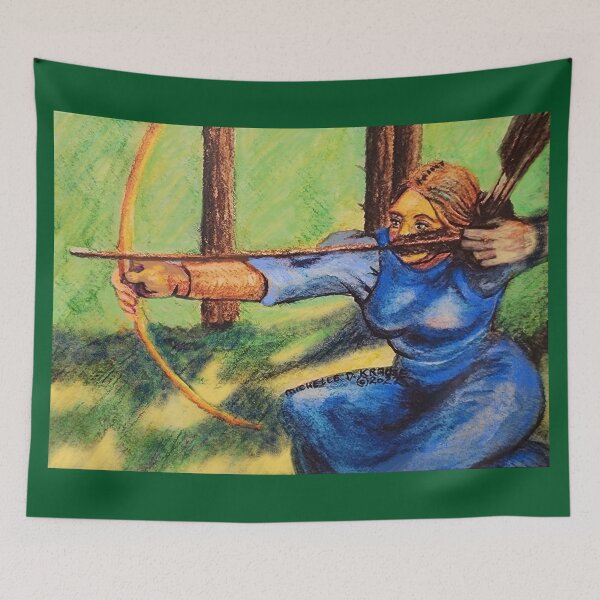 Item preview, “Maid Marion Using a Bow” designed and sold by Michelle  Krause.