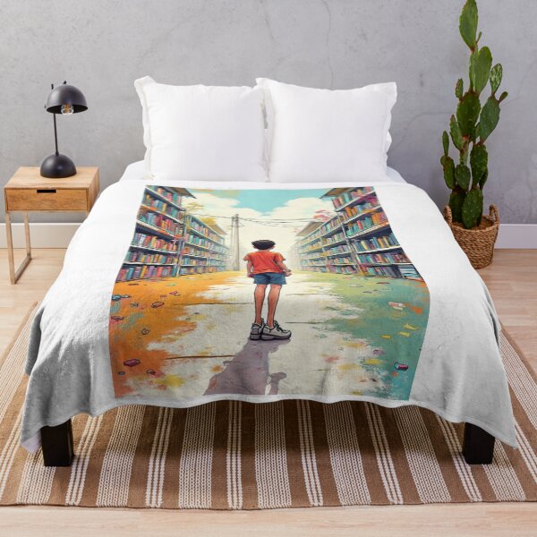 Item preview, Boy Standing in the Middle of the Street designed and sold by YASNOS.