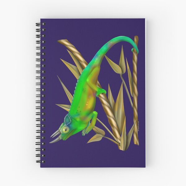 Item preview, Jackson’s Chameleon in the Bamboo designed and sold by ArtbyMparrish .