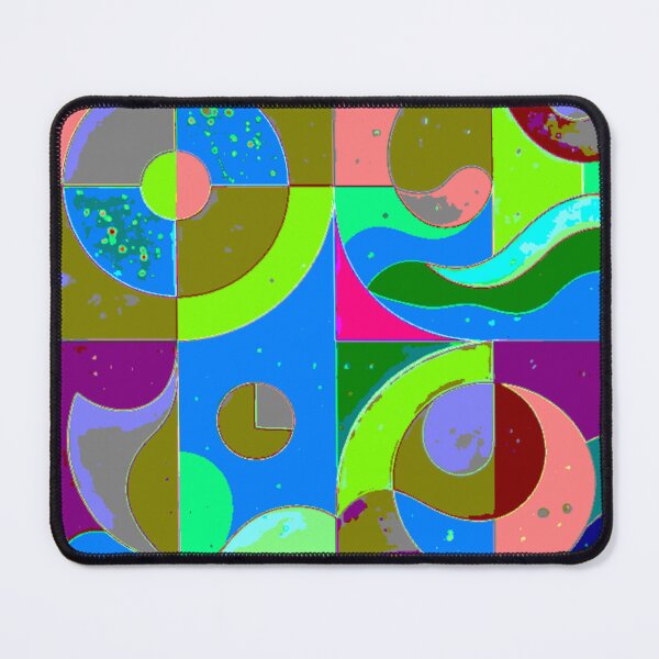 Item preview, 4 part blended abstract colorful geometric design designed and sold by SmashingDeals.