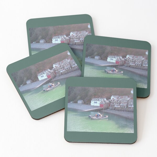 Item preview, CLOVELLY HARBOUR BOATS & LIFEBOAT STATION DEVON designed and sold by Richard Brookes Photography.