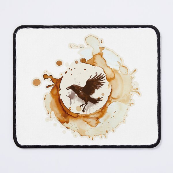 Item preview, Raven - Coffee Art designed and sold by gracefullizard.