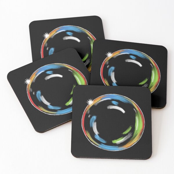 Item preview, Digitally painted looking bubble designed and sold by The Frog Pond Arts.