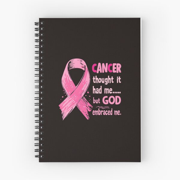 Item preview, Cancer Thought It Had Me But God Embraced Me – Breast Cancer Awareness Faith Quote designed and sold by WHDProduction45.