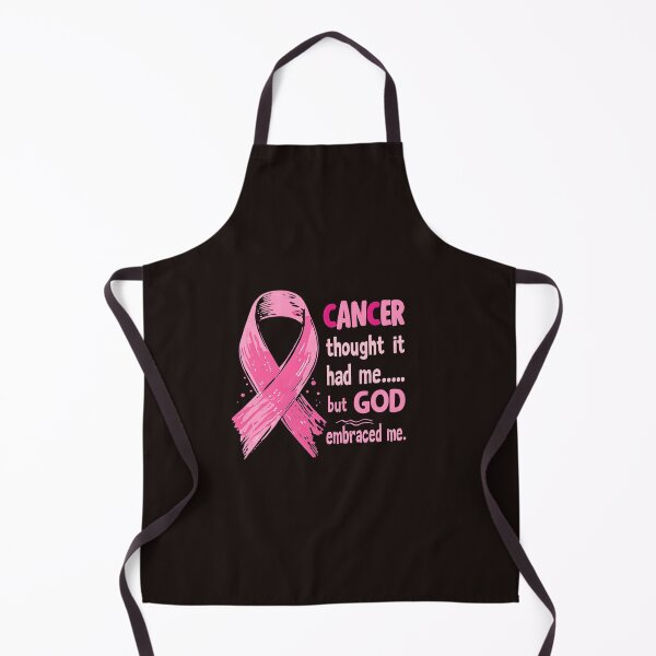 Item preview, Cancer Thought It Had Me But God Embraced Me – Breast Cancer Awareness Faith Quote designed and sold by WHDProduction45.