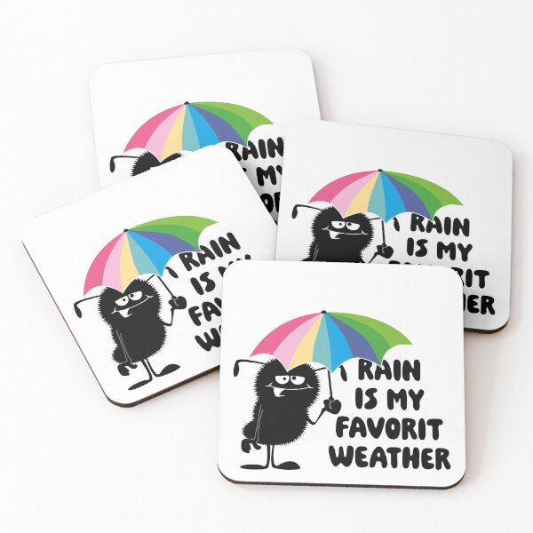 Item preview, Little Monster - Rain Is My Favorite Weather designed and sold by ZandraCalif.