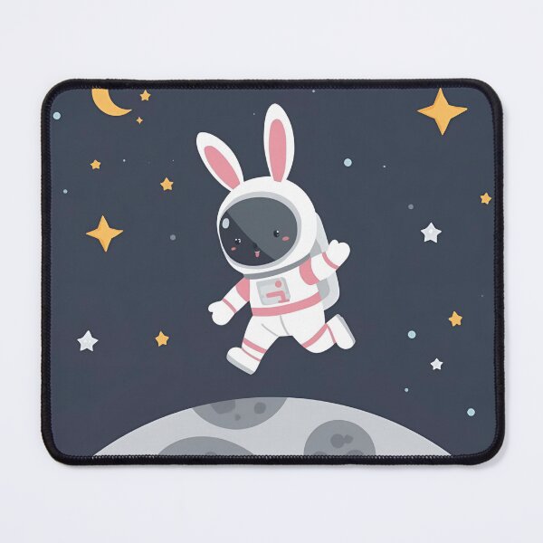 Item preview, Moon Bunny Astronaut designed and sold by GlowPix.