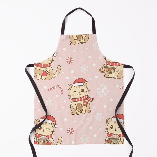 Item preview, Cute Christmas Monkey Pattern with Santa Hats and Candy Canes designed and sold by ArtDesignTp.