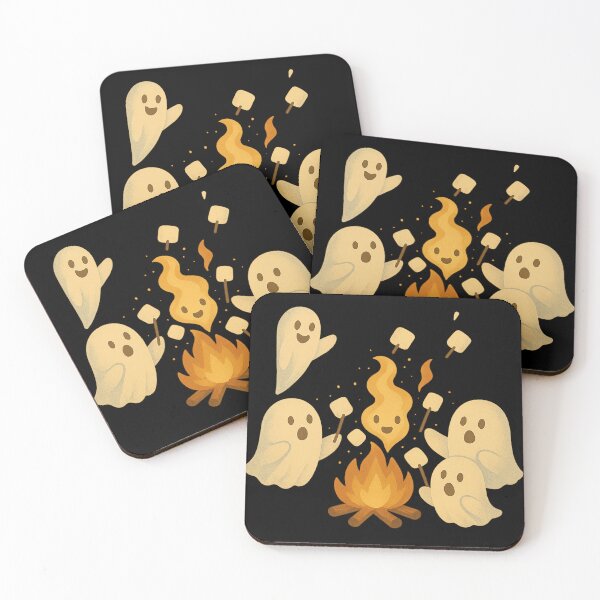 Item preview, Ghost Campfire Roast — Funny Paranormal Marshmallow Party Spooky Cute designed and sold by POD DYNASTY.