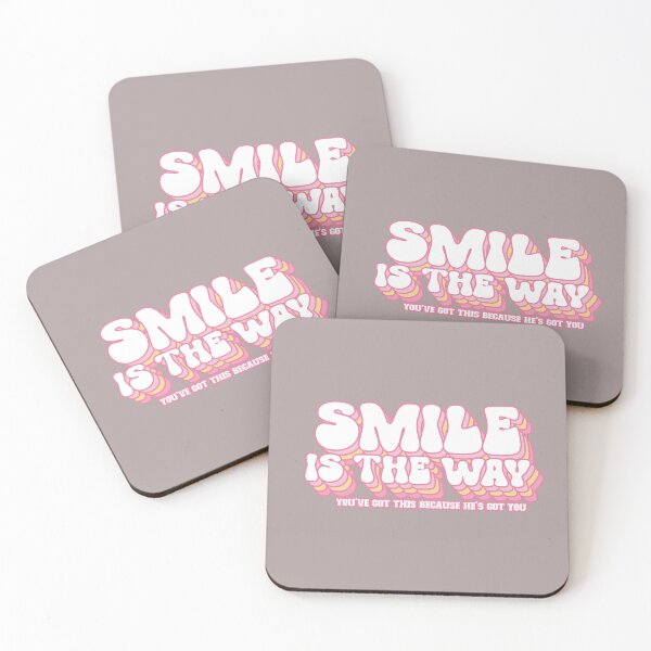 Item preview, Smile Is the Way: Covered in Grace designed and sold by TheWORDZ.