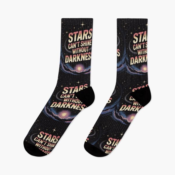 Item preview, ✨ Stars Can’t Shine Without Darkness ✨ | Inspirational Quote Design designed and sold by GogoVibes.