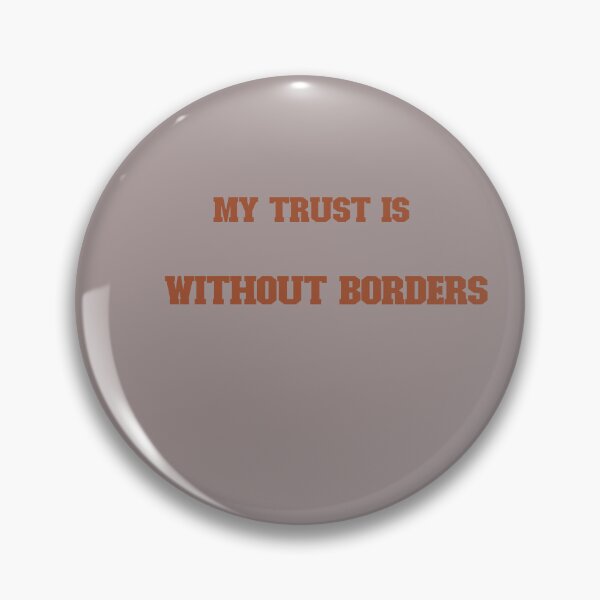 Item preview, Trust Without Borders designed and sold by TheWORDZ.