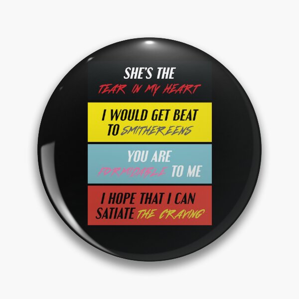 Item preview, Tear in My Heart | Smithereens | Formidable | The Craving designed and sold by SabbaticalSteve.