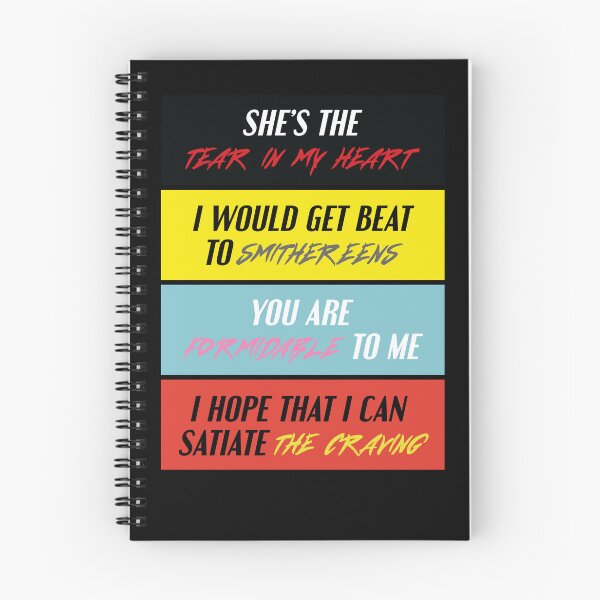 Item preview, Tear in My Heart | Smithereens | Formidable | The Craving designed and sold by SabbaticalSteve.