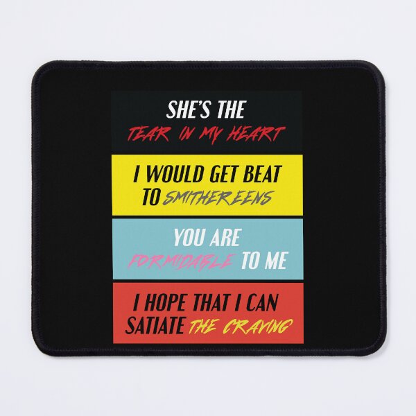 Item preview, Tear in My Heart | Smithereens | Formidable | The Craving designed and sold by SabbaticalSteve.