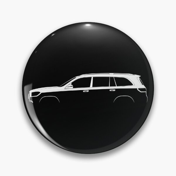 Item preview, GLS-Class (2019) (White) designed and sold by Car Silhouettes.
