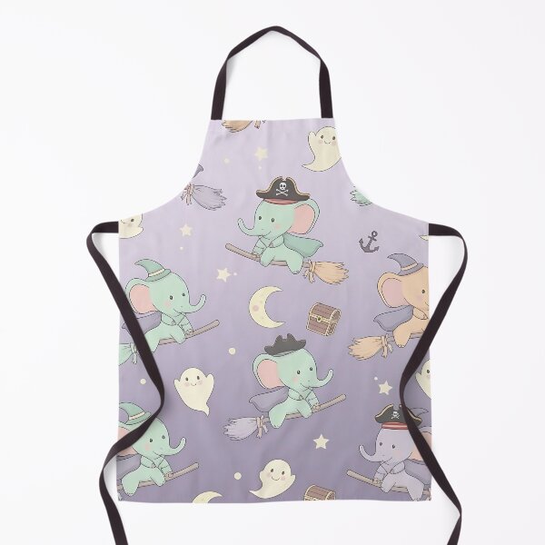 Item preview, Cute Halloween Mouse Witch Pattern with Ghosts and Moons designed and sold by ArtDesignTp.