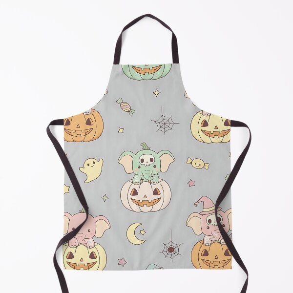 Item preview, Cute Halloween Pig Pattern with Pumpkins Stars and Spider Webs designed and sold by ArtDesignTp.