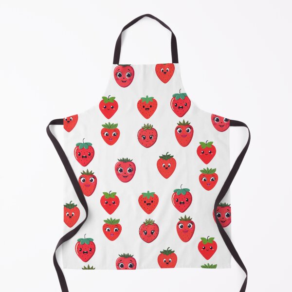 Item preview, Cute Strawberry Faces designed and sold by silviaol.