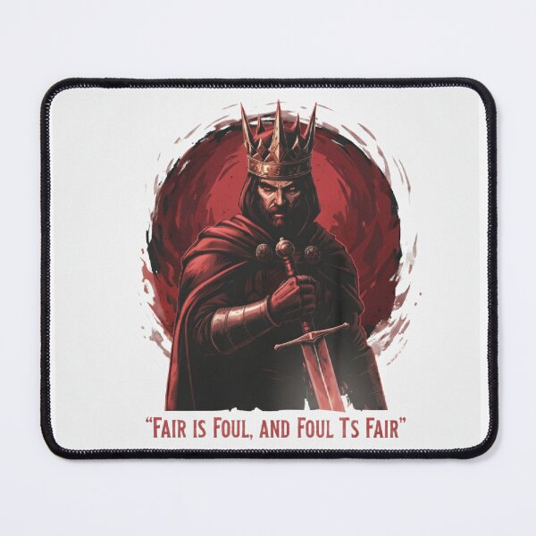 Item preview, Macbeth: Regal Treachery - Crown, Sword, and Blood Red Ambition | The Scottish Play designed and sold by Boski22.