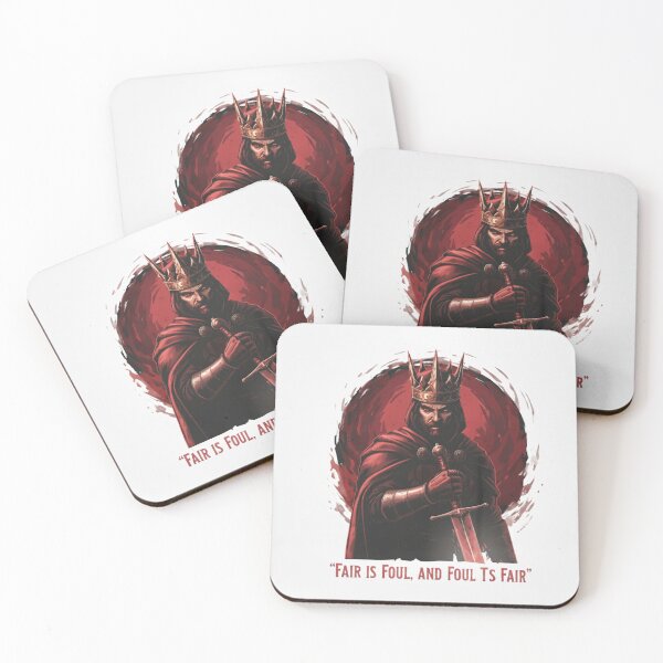 Item preview, Macbeth: Regal Treachery - Crown, Sword, and Blood Red Ambition | The Scottish Play designed and sold by Boski22.