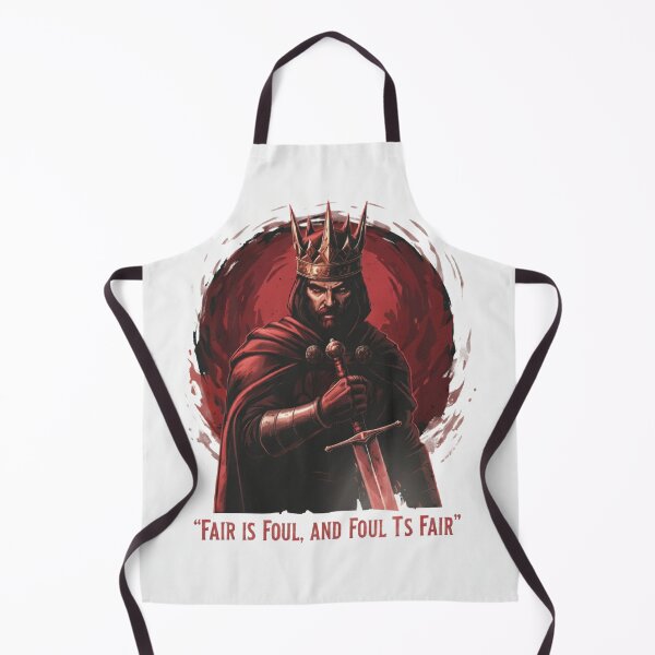 Item preview, Macbeth: Regal Treachery - Crown, Sword, and Blood Red Ambition | The Scottish Play designed and sold by Boski22.