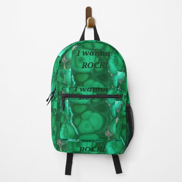 Item preview, I Wanna Rock – Malachite Inspired Gemstone Art designed and sold by PEACELOVERSART.