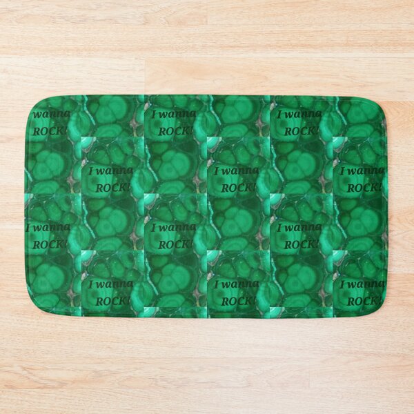 Item preview, I Wanna Rock – Malachite Inspired Gemstone Art designed and sold by PEACELOVERSART.