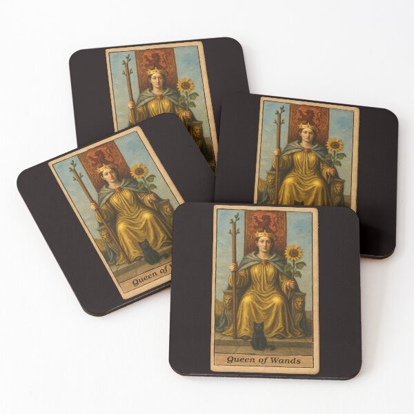 Item preview, Tarot: Queen of Wands designed and sold by skoolsarecool.