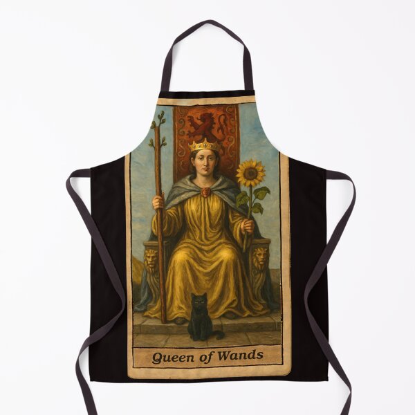 Item preview, Tarot: Queen of Wands designed and sold by skoolsarecool.