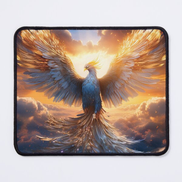 Item preview, Majestic Phoenix of Dawn with Radiant Wings designed and sold by MDKey DESIGN.
