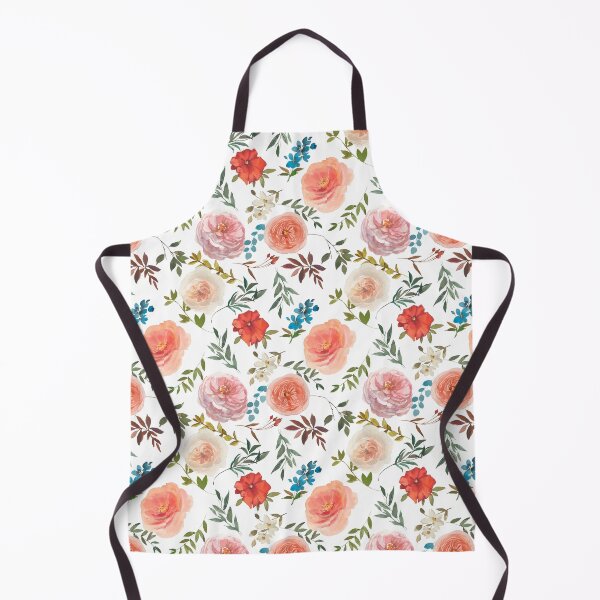 Item preview, Ava Vintage Florals Letter A designed and sold by WildAliceArt.