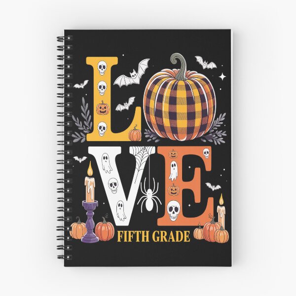 Item preview, LOVE Fifth Grade Pumpkin Teacher Student Halloween designed and sold by VladoZork.