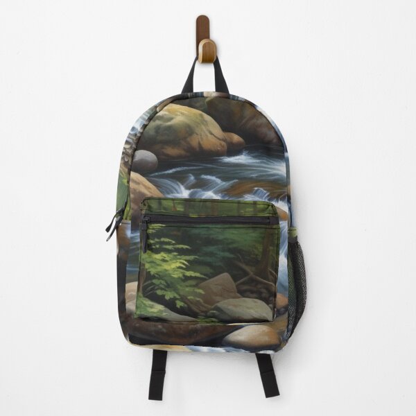 Item preview, “Whispers of the Forest – Gentle Stream Over Stones designed and sold by NaomiRut.