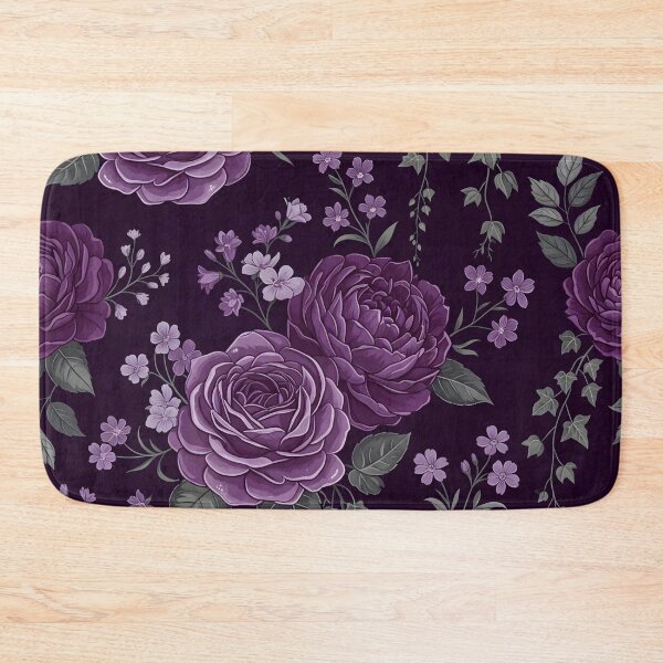 Item preview, Luxury Purple Rose Pattern | Elegant Floral Design designed and sold by ShabanMerch.