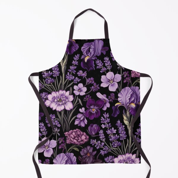 Item preview, Lavender & Iris Floral Pattern | Elegant Purple Botanical Design designed and sold by ShabanMerch.