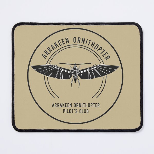 Item preview, Arrakeen Ornithopter Pilot's Club Emblem designed and sold by bluel_evin.