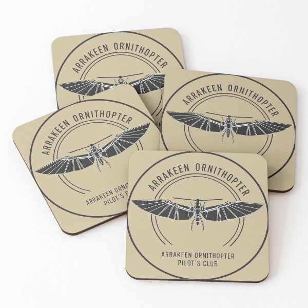 Item preview, Arrakeen Ornithopter Pilot's Club Emblem designed and sold by bluel_evin.