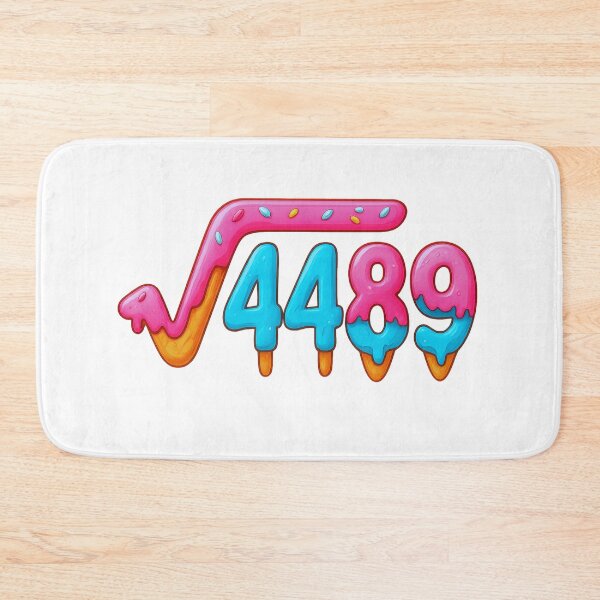 Item preview, Funny Square Root 4489 Equals 67 Math Meme Ice Cream Humor Design designed and sold by funnyshop222.