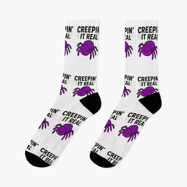 Item preview, Creepin’ It Real – Purple Spider Vibes - V2 designed and sold by WheelieGdArt.