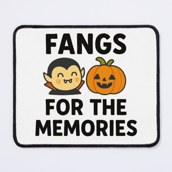 Item preview, Fangs for the Memories – Halloween Nostalgia - V2 designed and sold by WheelieGdArt.