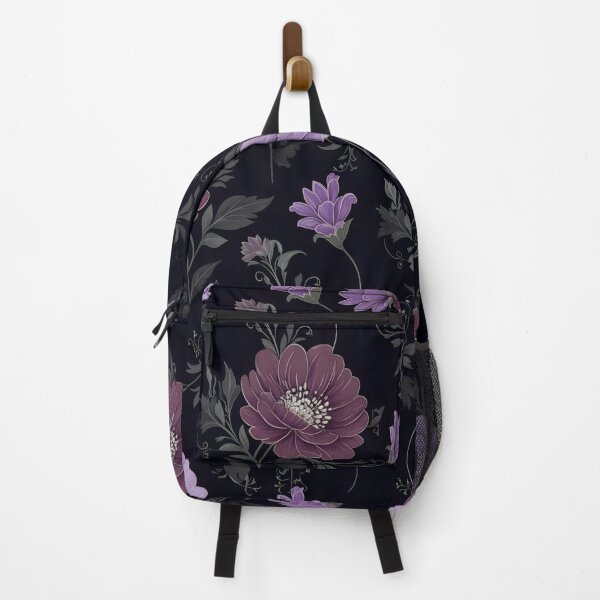 Item preview, Elegant Purple Floral Pattern | Vintage Violet Botanical Design designed and sold by ShabanMerch.