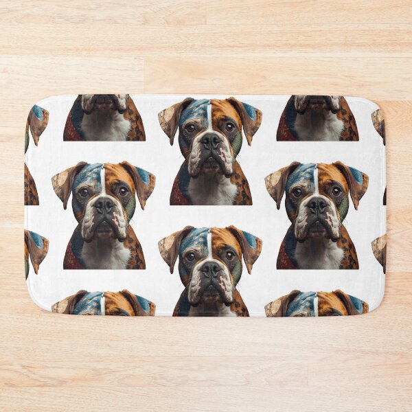 Item preview, Artistic Boxer Dog Portrait | Abstract Painted Pet Owner Gift designed and sold by VibranPalette.