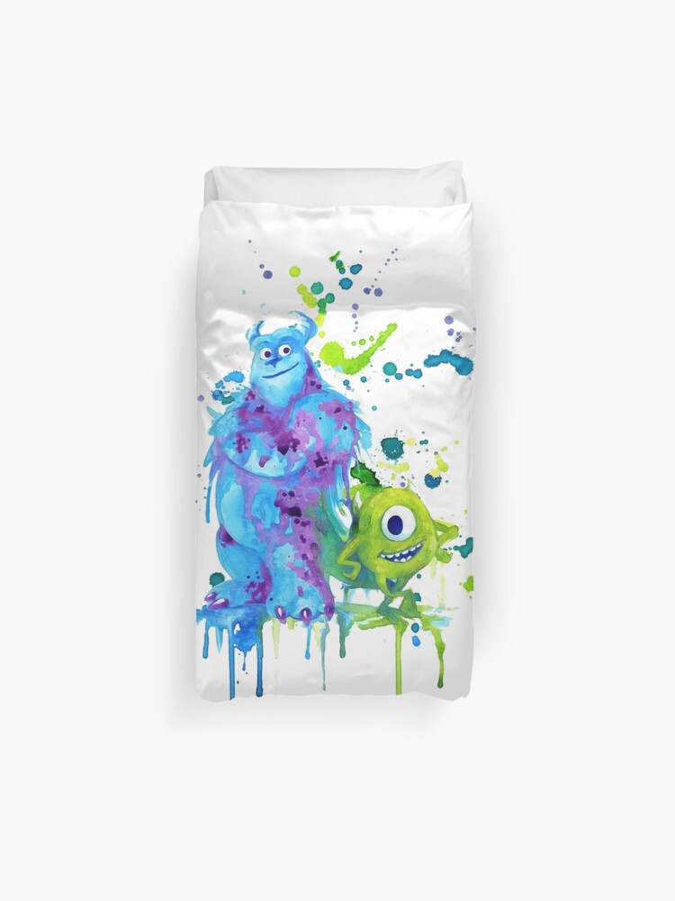 Monster Inc Duvet Cover By Ourstyle Redbubble