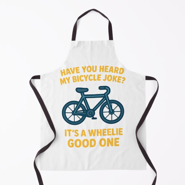 Item preview, Funny Bicycle Joke Wheelie Good One Design designed and sold by TeeTimeTreasure.