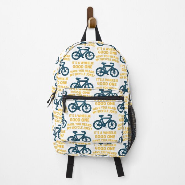Item preview, Funny Bicycle Joke Wheelie Good One Design designed and sold by TeeTimeTreasure.