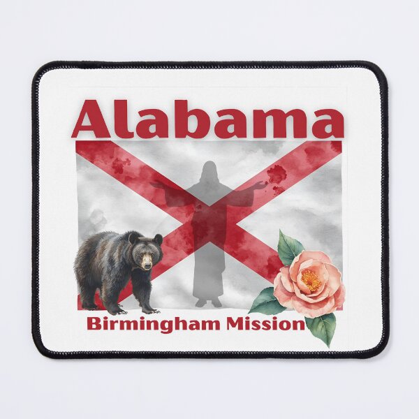 Item preview, Alabama Birmingham Mission designed and sold by Seeshellspace Designs.