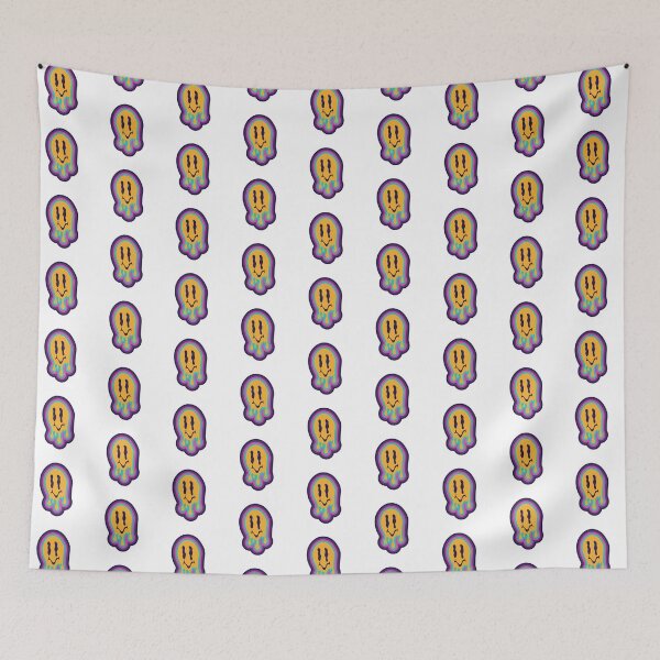 Item preview, Psychedelic Melting Smiley – Trippy Retro Vibes designed and sold by Costa-Services.