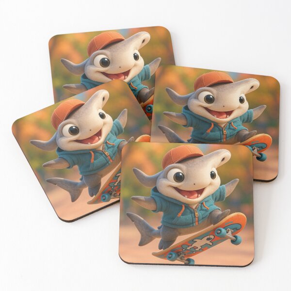 Item preview, Skater Bonnethead Shark designed and sold by Sillytoe.